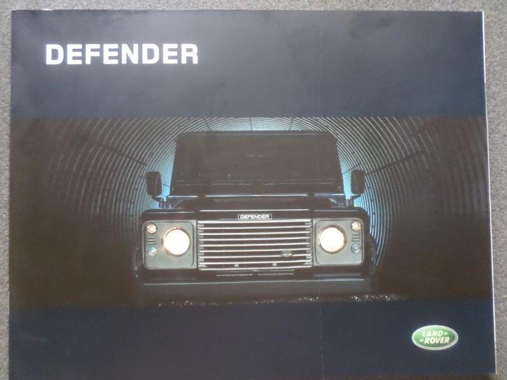 Land Rover Defender 90 & 110 & 130 NL 2004 brochure, Boeken, Auto's | Folders en Tijdschriften, Ophalen of Verzenden