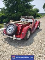 MG TD Cabriolet 1953 | Route 66 Auctions, Autos, Rouge, Achat, Entreprise, Cabriolet