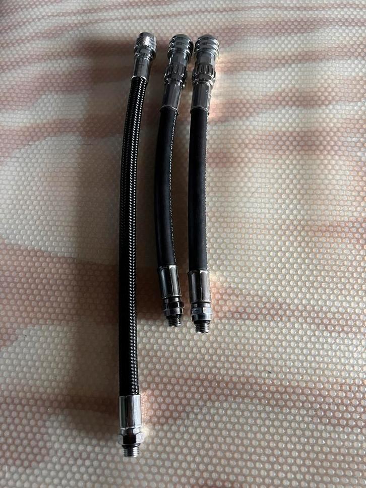 3x LP slang voor sidemountduiken, Watersport en Boten, Duiken, Zo goed als nieuw, Ophalen