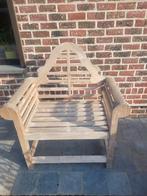 Mooie tuinstoel teak luyten bankstel, Tuin en Terras, Ophalen, Gebruikt