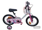 Kinderfiets meisjes, Fietsen en Brommers, Ophalen, Zijwieltjes, Gebruikt, B-Twin