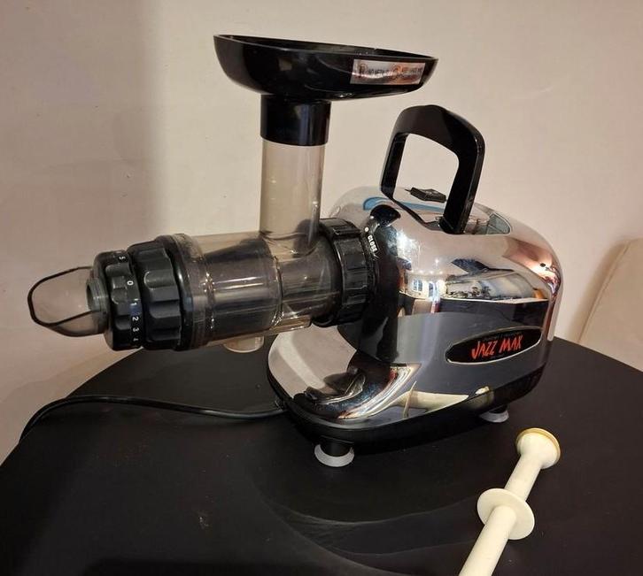 Extracteur jus JazzMax Chrome, Electroménager, Extracteurs de jus, Comme neuf, Presse-agrumes, Enlèvement