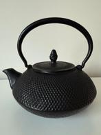 Zwarte gietijzeren theepot., Ophalen of Verzenden, Zo goed als nieuw