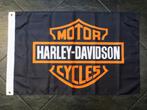 Drapeau Harley Davidson - 90 cm x 60 cm - En parfait état !, Enlèvement ou Envoi, Comme neuf, Motos
