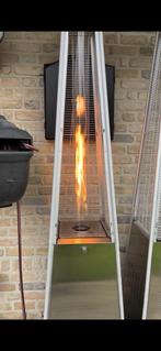 2 terrasverwarmers in inox, Tuin en Terras, Terrasverwarmers, Ophalen, Zo goed als nieuw
