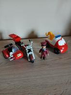 Autotje + brommer (speelgoed), Ophalen of Verzenden, Zo goed als nieuw