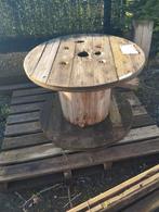 Houten tuintafeltje, Ophalen