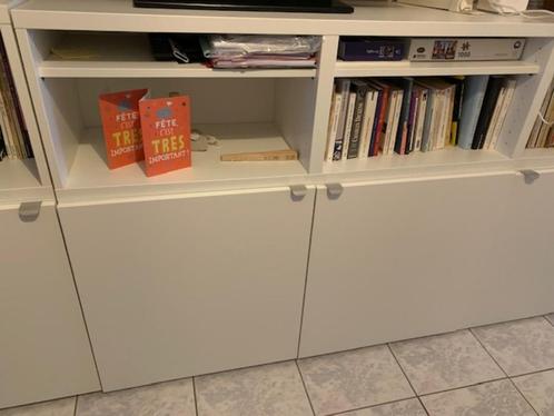 Armoires blanches, Huis en Inrichting, Kasten | Boekenkasten, Zo goed als nieuw, Met deur(en), Ophalen