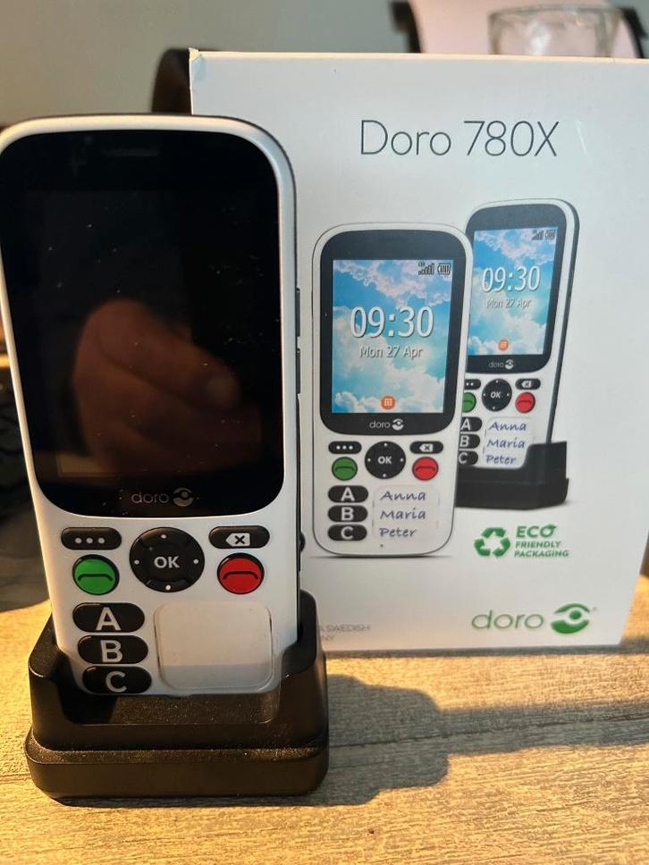 Doro GSM 780X, Télécoms, Téléphonie mobile | Marques Autre, Comme neuf, Sans abonnement, Sans simlock, Classique ou Candybar, Pas d'appareil photo