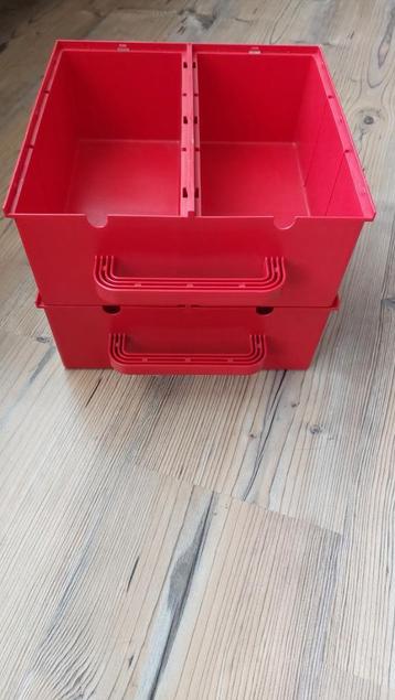 Très rare collector LEGO 1989 boîtes de rangement empilables beschikbaar voor biedingen