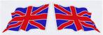 Union Jack [Engelse vlag] sticker set #1, Motoren, Verzenden