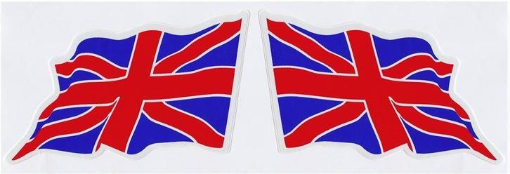 Union Jack [Engelse vlag] sticker set #1, Motoren, Accessoires | Stickers, Verzenden