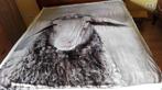 fleece deken plaid schaap, Huis en Inrichting, Ophalen of Verzenden, Nieuw