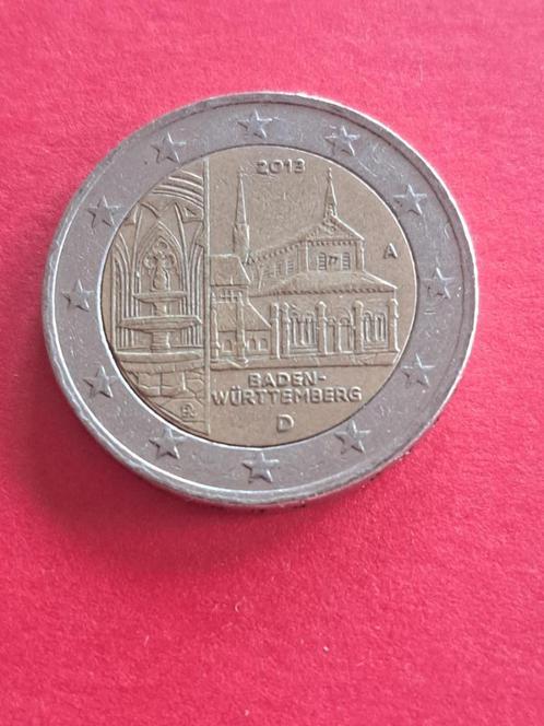 2013 Duitsland 2 euro Baden-Württemberg A Berlin, Postzegels en Munten, Munten | Europa | Euromunten, Losse munt, 2 euro, Duitsland