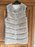 Dames bodywarmer met pels, Kleding | Dames, Bodywarmers, Ophalen, Zo goed als nieuw, Beige