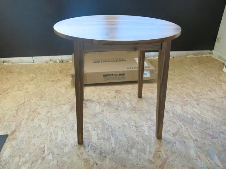 Table Ikea Nackanäs 80 cm acacia zgan, Maison & Meubles, Tables | Tables à manger, Comme neuf, Enlèvement