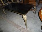 KOPEREN SALONTAFEL MET GLAS, Ophalen