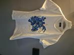 Witte t-shirt met opschrift Liu Jo, Kleding | Dames, T-shirts, Blauw, Maat 38/40 (M), Ophalen of Verzenden, Liu Jo