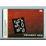 Peugeot 405 Instructieboekje 1989 #2 Nederlands Frans Engels, Autos : Divers, Modes d'emploi & Notices d'utilisation, Enlèvement ou Envoi