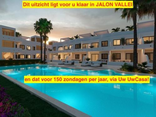 Uw eigen nieuwe Appartement in JALON VALLEI met parking en, Immo, Buitenland, Spanje, Appartement, Dorp