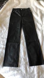 Zwarte broek Zara lederlook maat 36, Zara, Lang, Ophalen of Verzenden, Zo goed als nieuw