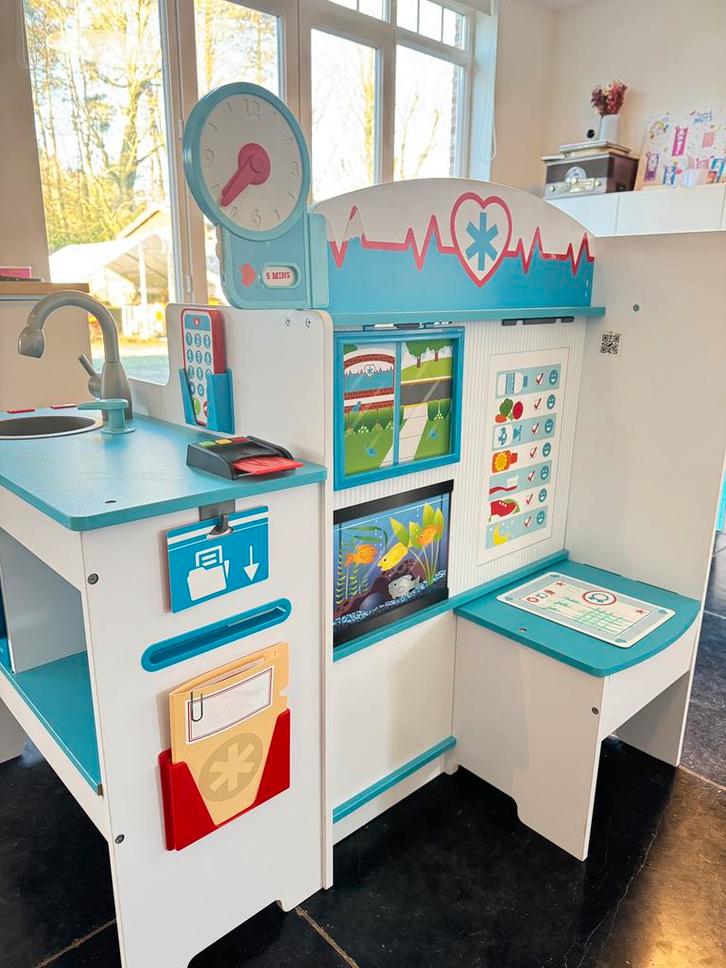 Melissa & Doug Houten Dokterspraktijk, Kinderen en Baby's, Speelgoed | Speelkeukens, Gebruikt, Hout, Ophalen