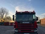 Scania kraanvrachtwagen met jib en containersysteem, Bluetooth, Stof, Zwart, Scania