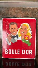 Oud emaille bord Boule D’or, Verzamelen, Ophalen, Gebruikt