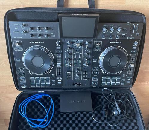 DENON PRIME 2 | 2-Deck Standalone DJ System with WiFi Stream, Muziek en Instrumenten, Dj-sets en Draaitafels, Zo goed als nieuw