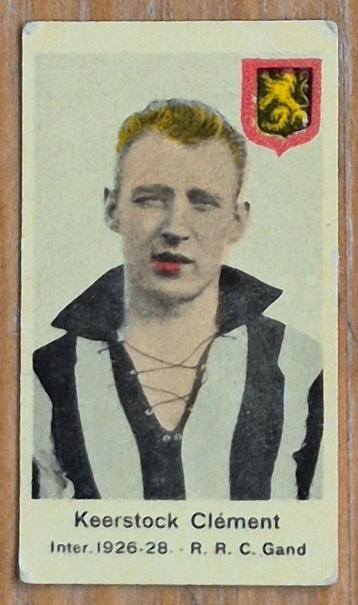 1930s (pre panini) Clément Keerstock Racing Gent beschikbaar voor biedingen