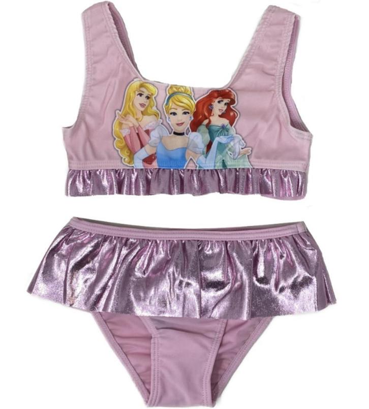 Disney Princess Bikini - Maat 98 - 104 - 116 - 128, Enfants & Bébés, Maillots de bain pour enfants, Neuf, Ensemble de bikini, Taille 128
