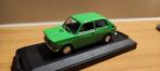 Fiat 127 1973, groen, 1:43 op display. Zonder vitrinekapje., Ophalen of Verzenden, Zo goed als nieuw, Auto, Overige merken