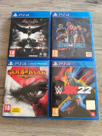 Playstation 4-spellen  beschikbaar voor biedingen