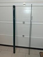 Divers objets pour clôture en fils vert, Tuin en Terras, Tuinhekken en Hekwerk, Ophalen, Nieuw, IJzer, Enkelstaafmat hekwerk