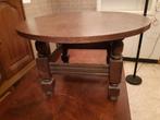 salon tafel rond 51x90 cm , 25 euro., Huis en Inrichting, Ophalen, Gebruikt, Rond