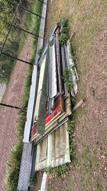 Stalen garagebox 6x7 meter, Doe-het-zelf en Bouw, Metalen, Ophalen