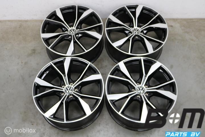 NIEUWSTAAT! Org. 20 inch Misano velgen VW Tiguan 5NN601025AA, Auto-onderdelen, Banden en Velgen, Velg(en), Gebruikt