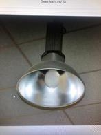 2 Antieke industrële lampen, Ophalen of Verzenden