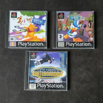 3x PlayStation 1 Spellen beschikbaar voor biedingen