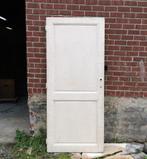 Zware antieke paneeldeur in eik H 204 B 87 dikte 3.5cm, Doe-het-zelf en Bouw, Ophalen, Gebruikt, 80 tot 100 cm, Binnendeur
