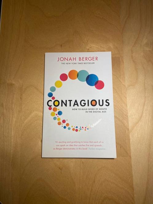 Contagious van Jonah Berger, Livres, Livres d'étude & Cours, Neuf, Enseignement supérieur professionnel, Enlèvement