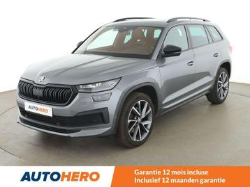 Skoda Kodiaq 2.0 TDI Sportline (bj 2022, automaat) beschikbaar voor biedingen
