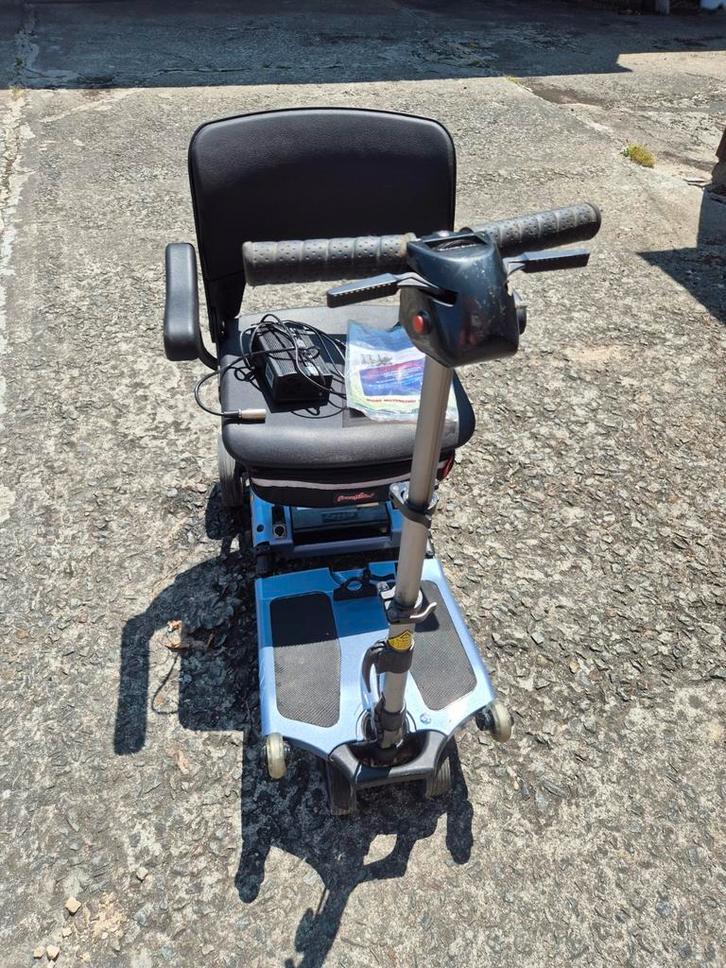 Luggie Freerider scootmobiel – elektrisch en opvouwbaar, Diversen, Rolstoelen, Gebruikt, Ophalen