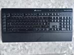Corsair K57 Wireless Gaming Keyboard (UK QWERTY), Comme neuf, Clavier gamer, Enlèvement, Corsair