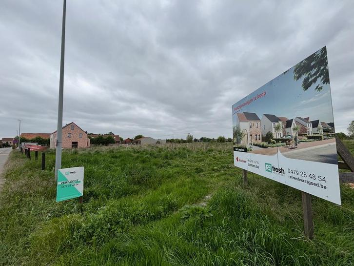 Uitstekend gelegen bouwgrond (Lot 2) te Lochristi., Immo, Gronden en Bouwgronden, 500 tot 1000 m²