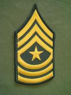 US ARMY # 19 - SERGEANT MAJOR (1 ex), Emblème ou Badge, Armée de terre, Enlèvement ou Envoi