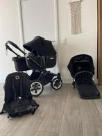 Bugaboo donkey duo all black, Kinderen en Baby's, Ophalen, Zo goed als nieuw, Bugaboo