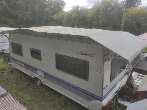 Hobby 560 UL 2001, Caravans en Kamperen, Caravans, Particulier, Rondzit, Hobby, Douche, Kachel, Koelkast, Ringverwarming, Ophalen