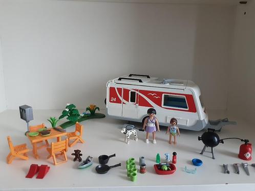 Caravane Playmobil, Enfants & Bébés, Jouets | Playmobil, Comme neuf, Ensemble complet, Envoi