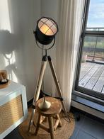 Staanlamp, Huis en Inrichting, Lampen | Vloerlampen, Ophalen, Gebruikt, Metaal, 150 tot 200 cm